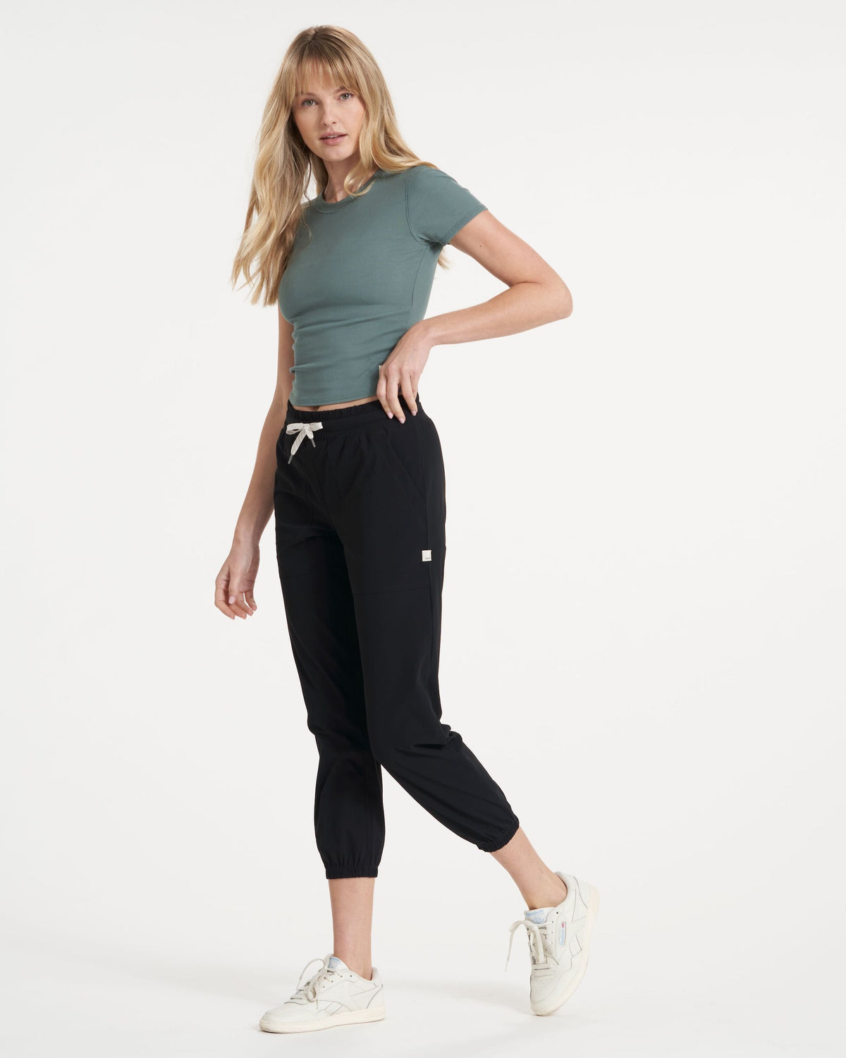 Women Vuori Miles Jogger Women's Lightweight Black Pants
