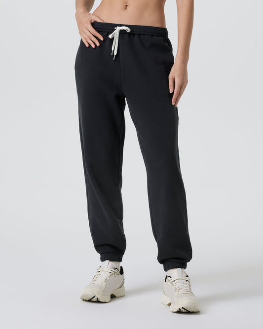 Women Vuori Sedona Sweatpant Women's Black Fleece Sweatpants
