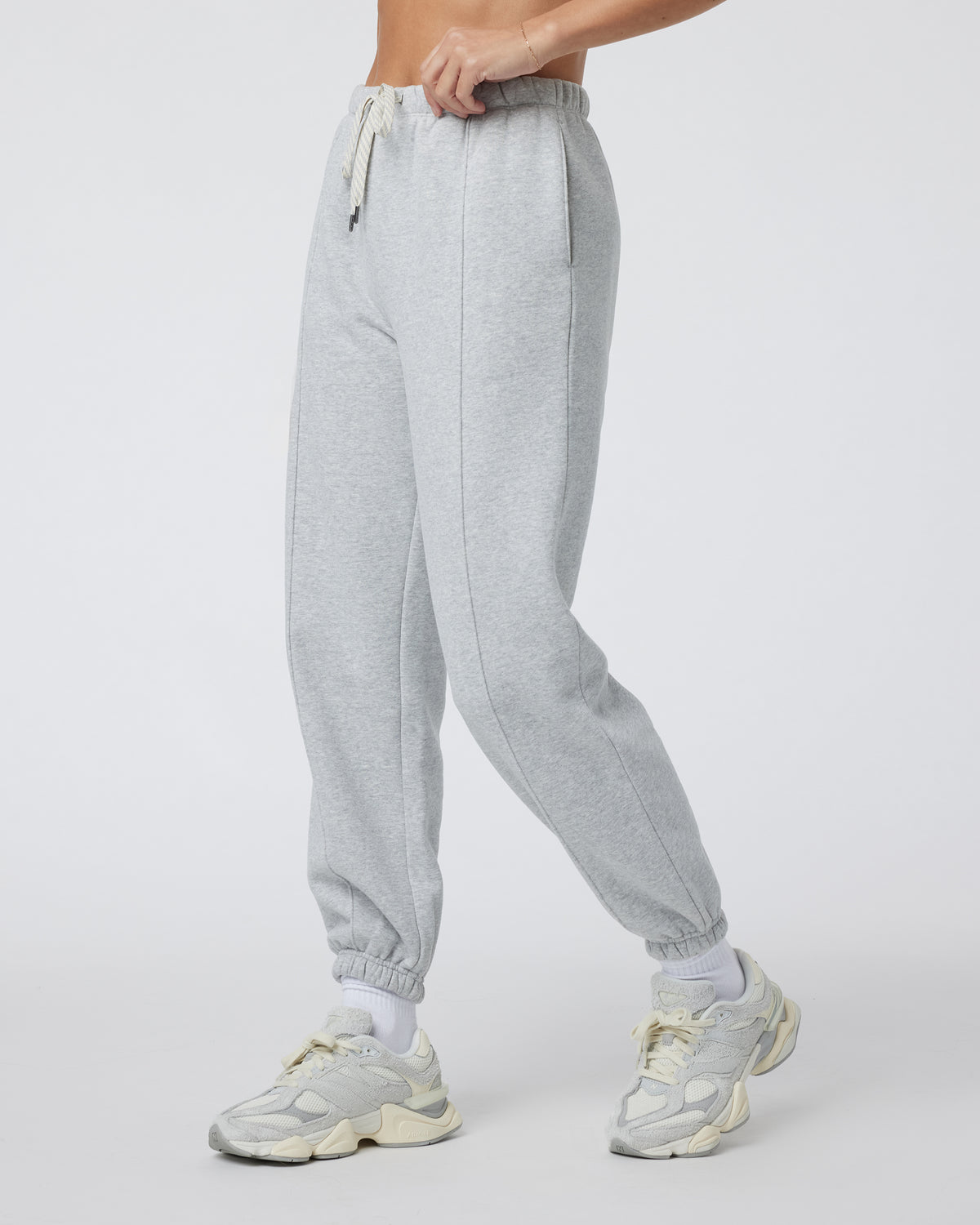Women Vuori Restore Sweatpant Light Heather Grey Sweatpants