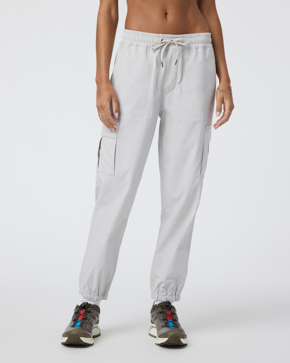 Women Vuori Birch Jogger Women's Silver Cloud Utility Joggers