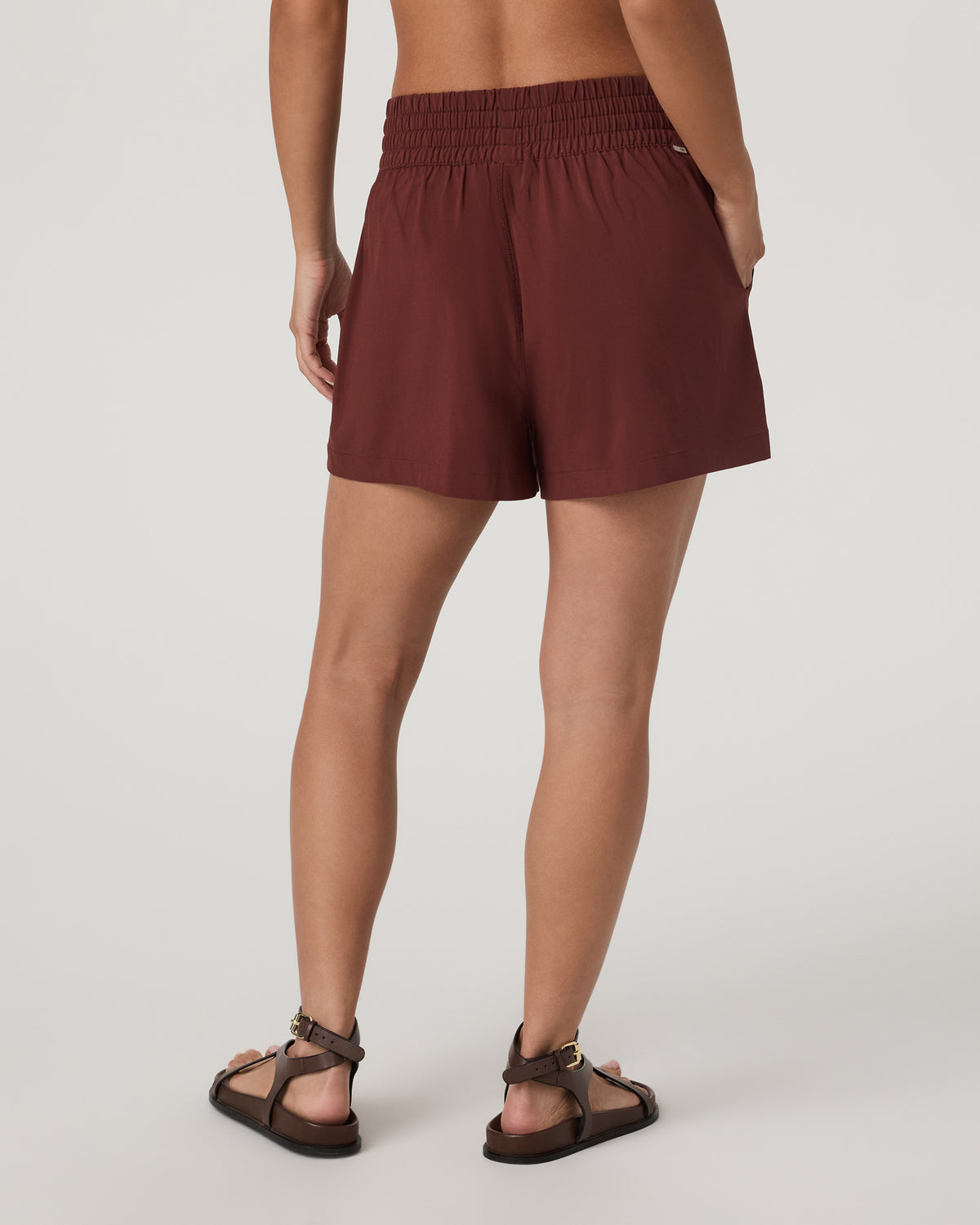 Women Vuori Villa Short Women's Burnt Sienna Contemporary Shorts