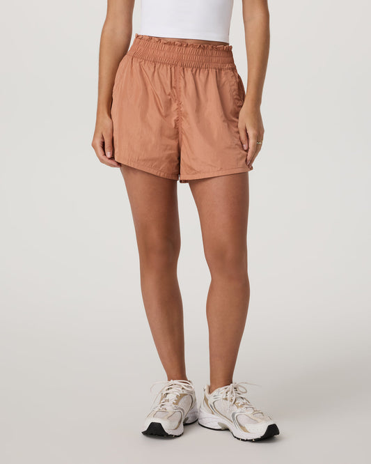 Women Vuori Dash Elevate Short Women's Desert Peach Fitness Shorts