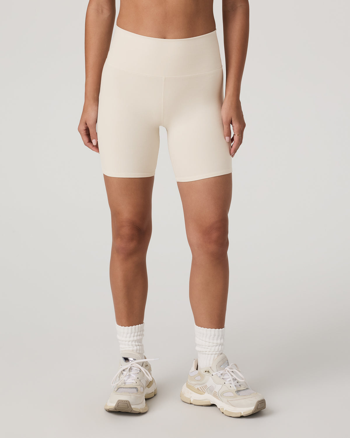 Women Vuori Clean Elevation Shorty Women's Bone Heather Shorts