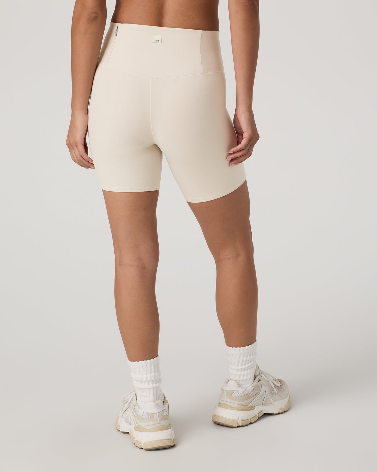 Women Vuori Clean Elevation Shorty Women's Bone Heather Shorts