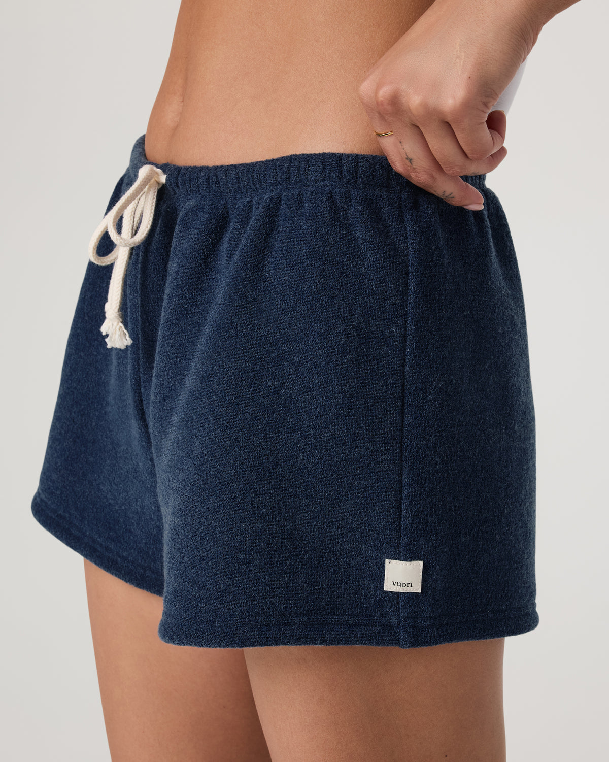 Women Vuori Beach Fleece Short Women's Blue Coast Relaxed Short