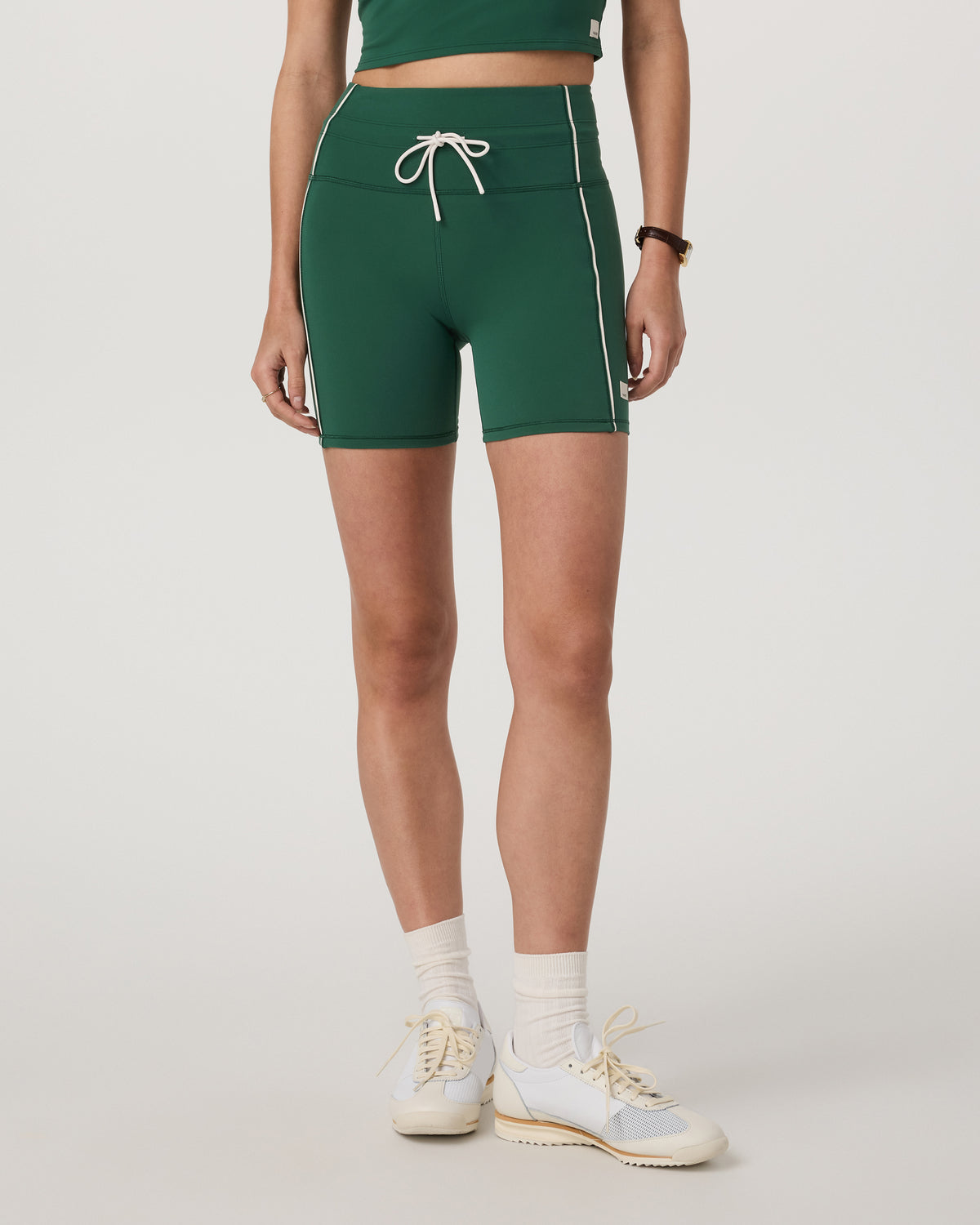 Women Vuori Daily Piped Short 5" Women's Viridian Shorts
