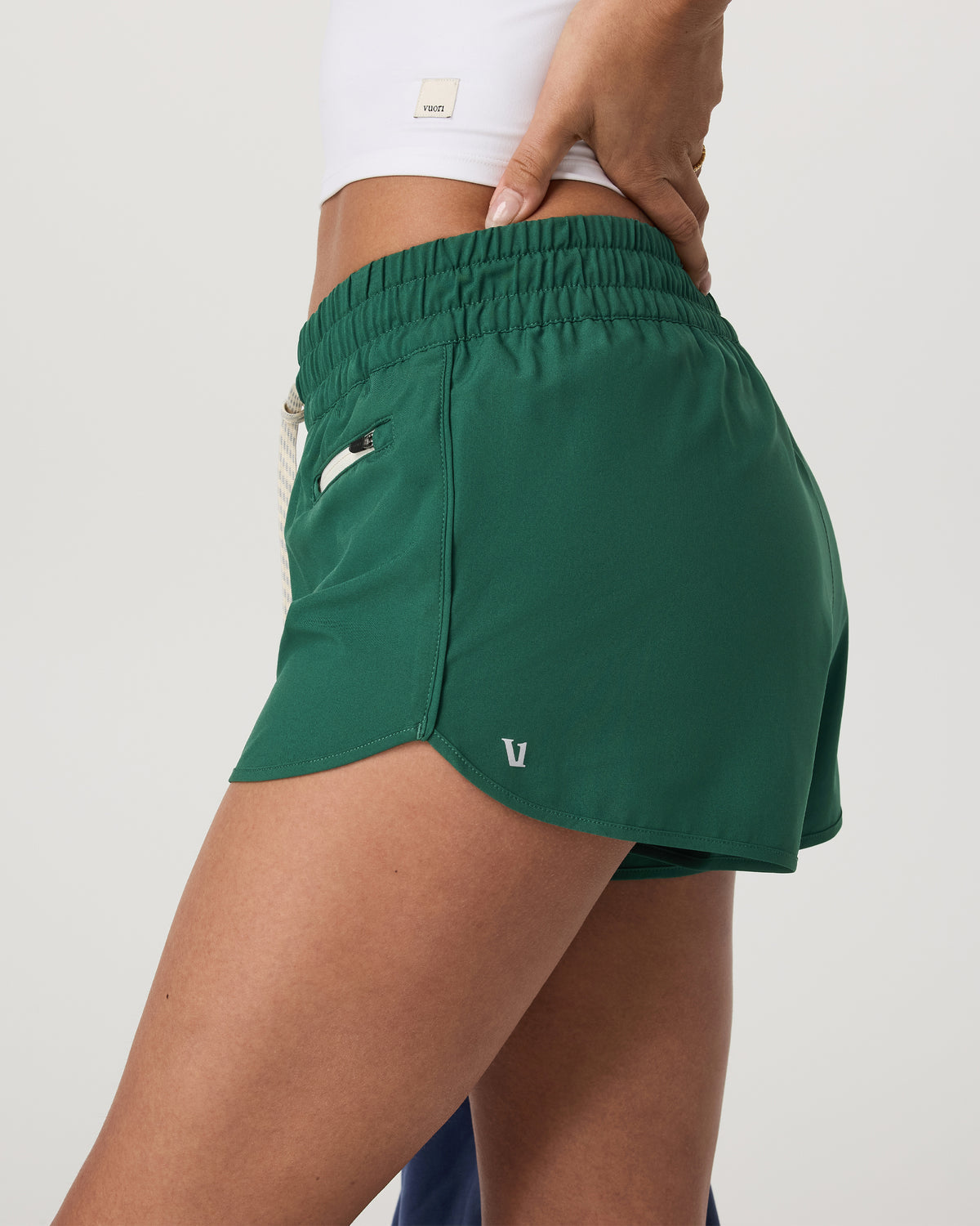 Women Vuori Clementine Short 2.0 Women's Viridian Athletic Shorts
