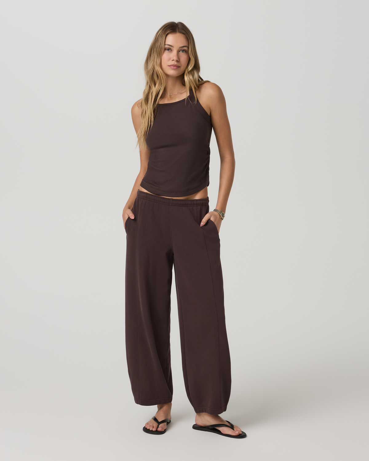 Women|New Vuori Pose Cooper Tank Women's French Roast Tank Top