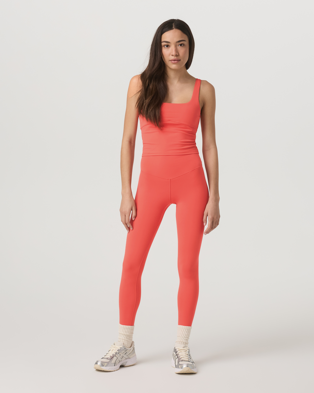 Women|New Vuori Vuori AllTheForm™ Support Tank Women's Bright Coral Top