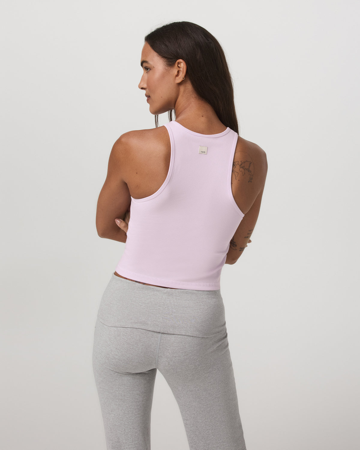 Women|New Vuori Pose Plyo Tank Women's Lilac Breeze Supportive Tank Top