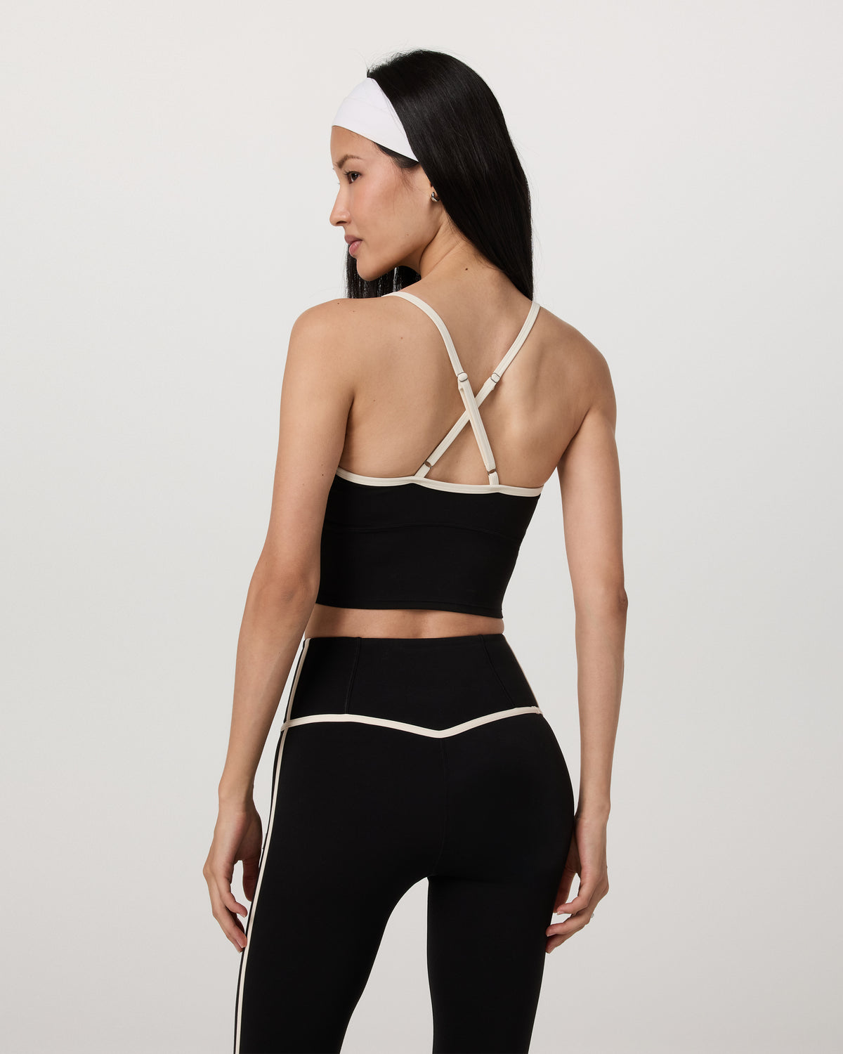 Women|New Vuori Vuori AllTheFeels™ Corset Tank Women's Black Tank Top