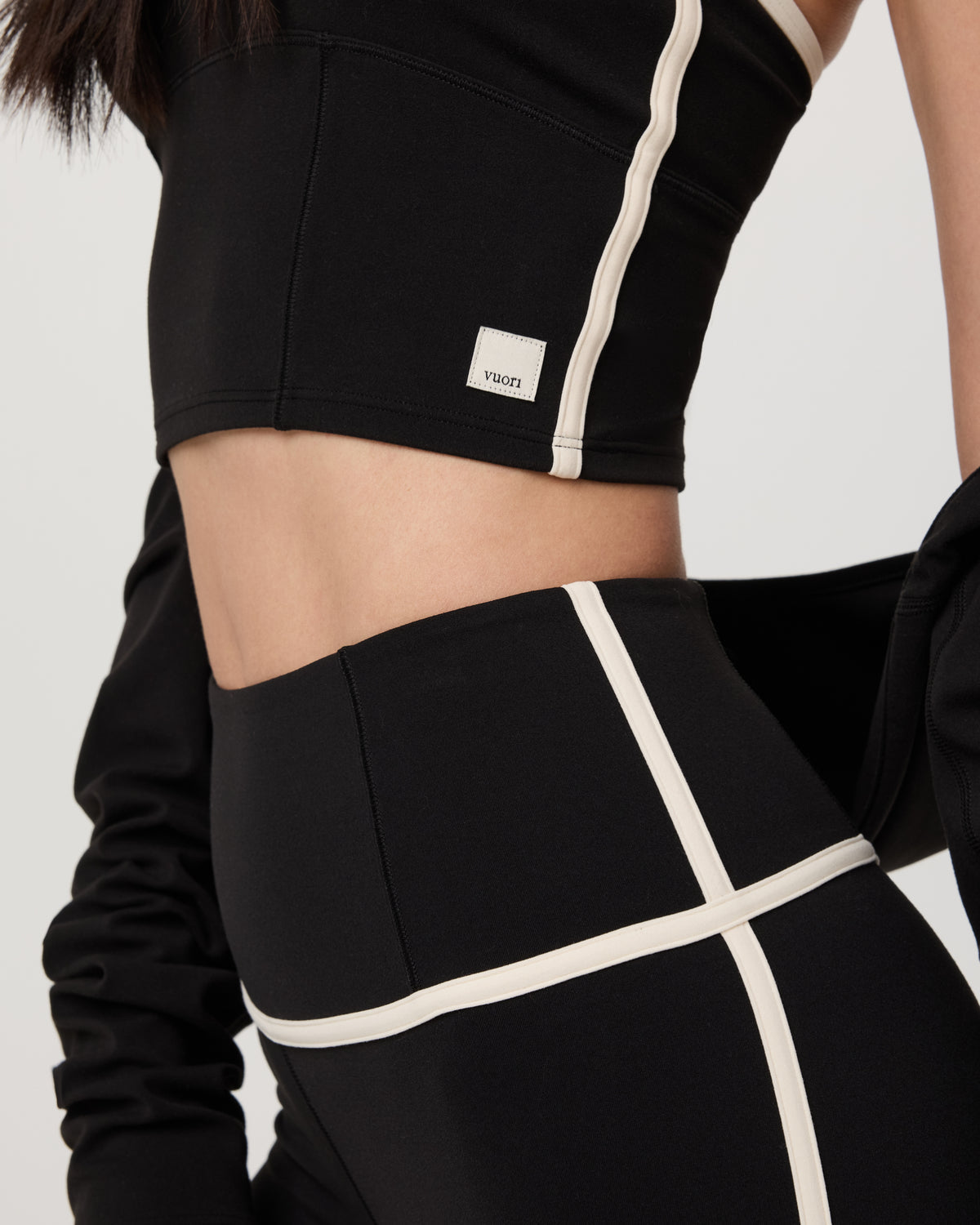 Women|New Vuori Vuori AllTheFeels™ Corset Tank Women's Black Tank Top