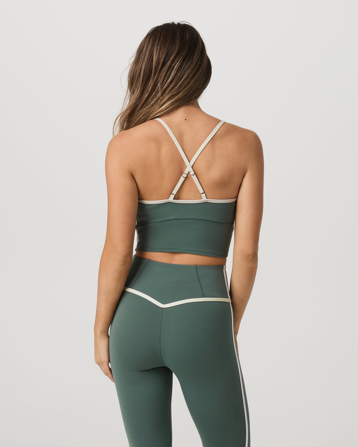 Women|New Vuori Vuori AllTheFeels™ Corset Tank Women's Agate Green Tank Top