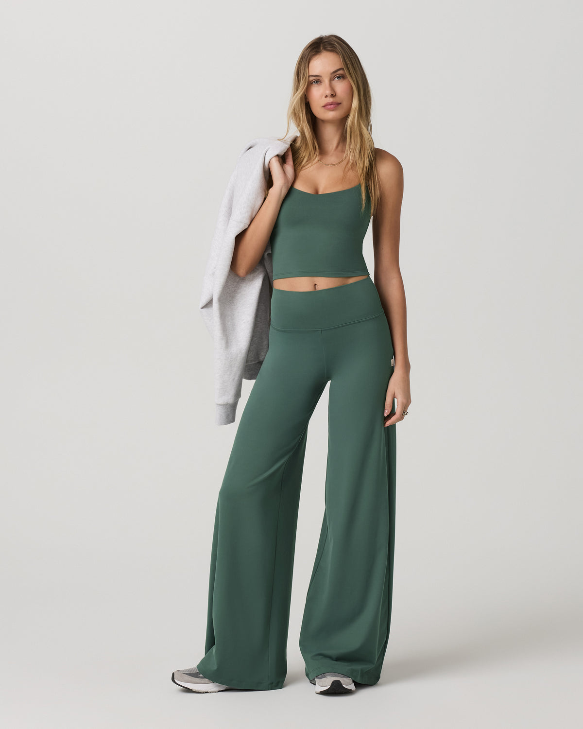 Women|New Vuori Halo Cami Women's Agate Green Performance Knit Top