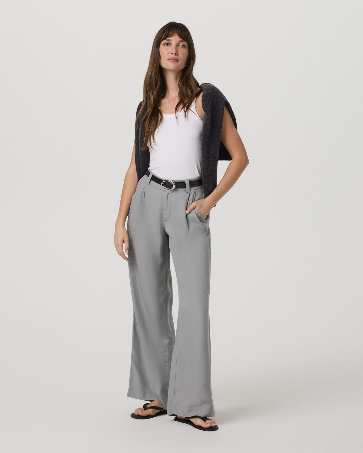 Women|New Vuori Cove Layering Tank Women's White Rib Knit Tank Top