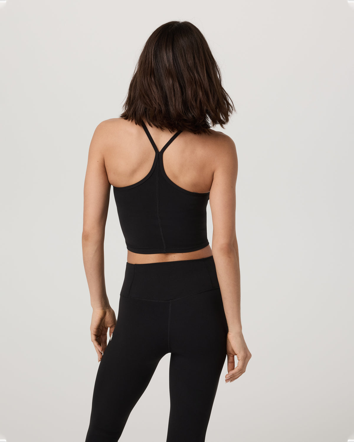 Women Vuori Vuori AllTheFeels™ Tank 2.0 Black Workout Tank Top
