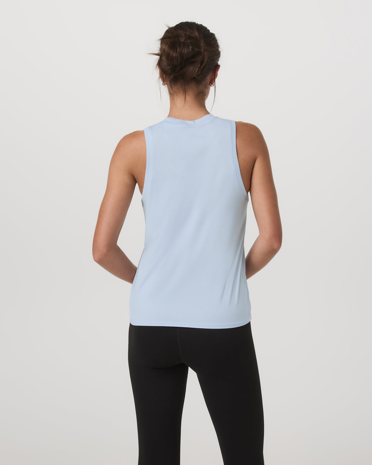 Women Vuori Energy Top - Long Women's Soft Sky Heather Tank Top