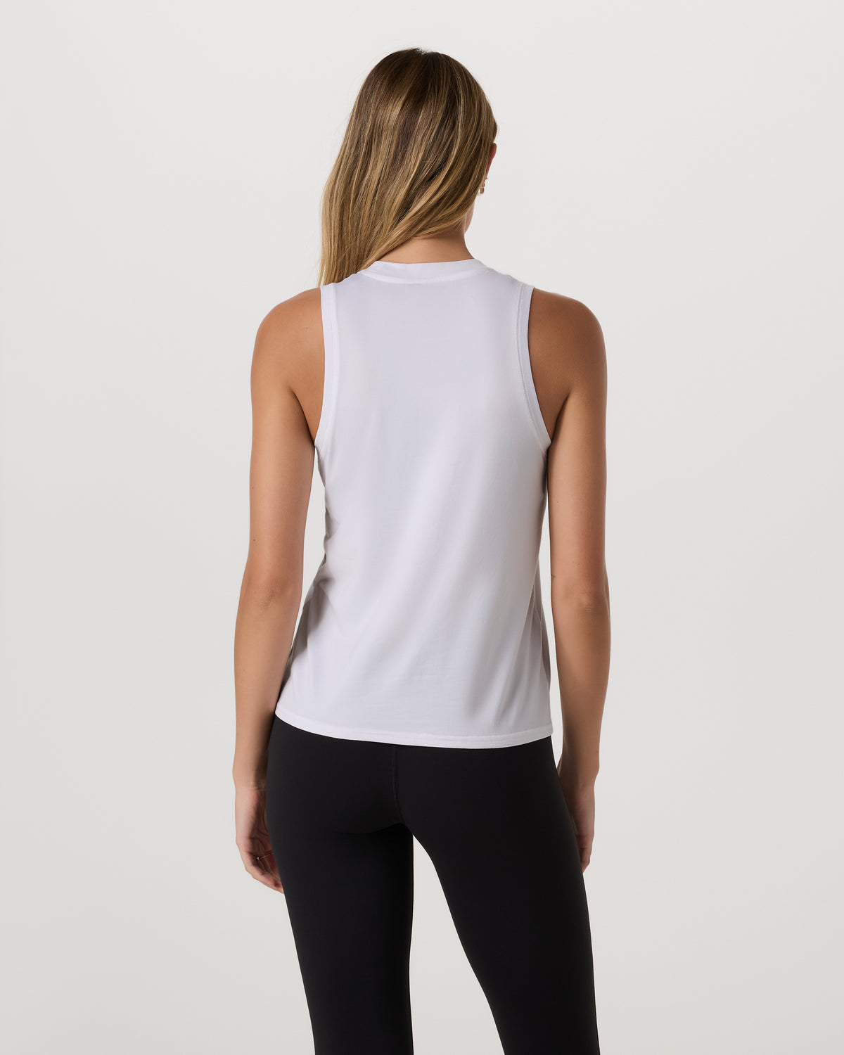 Women Vuori Energy Top Long Women's White Performance Tank Top