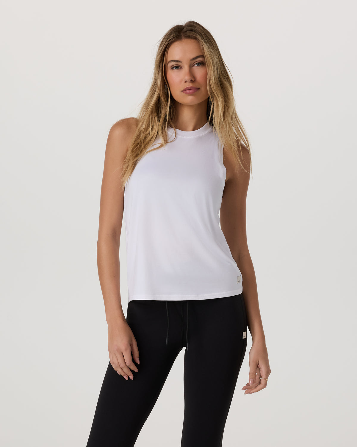 Women Vuori Energy Top Long Women's White Performance Tank Top