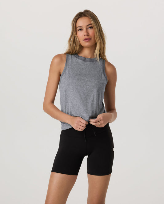 Women Vuori Energy Top Women's Heather Grey Tank Top