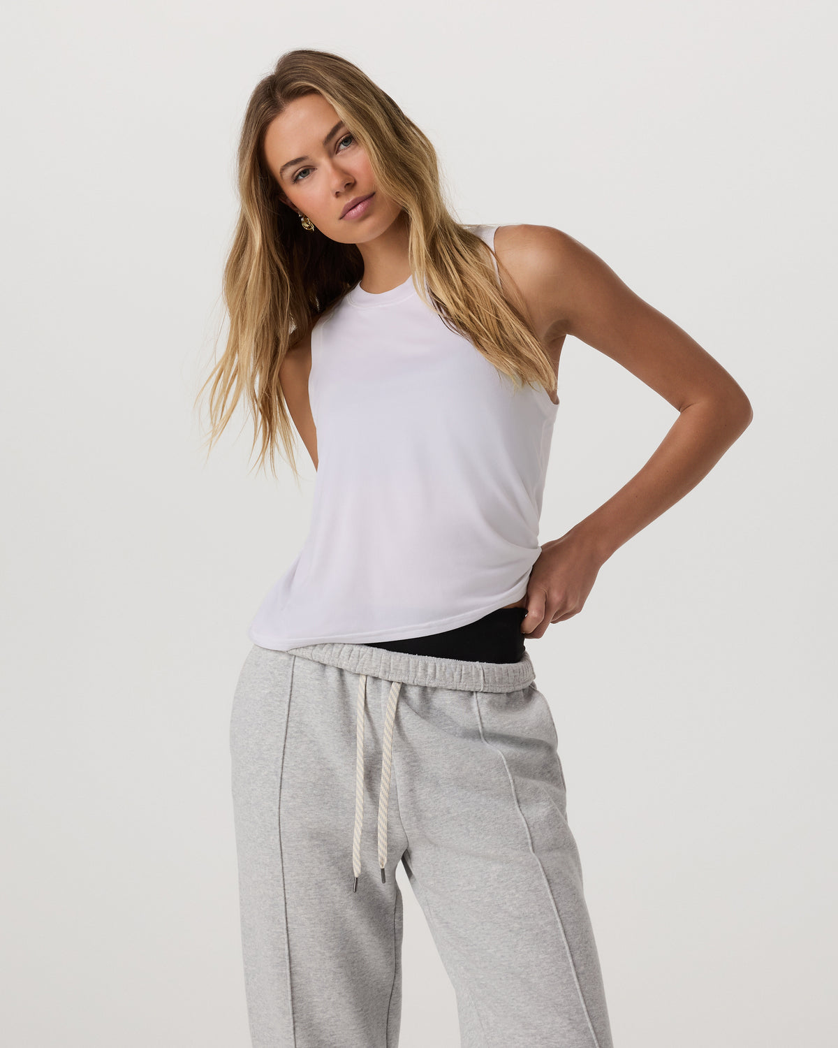 Women Vuori Energy Top Women's White Athletic Tank Top