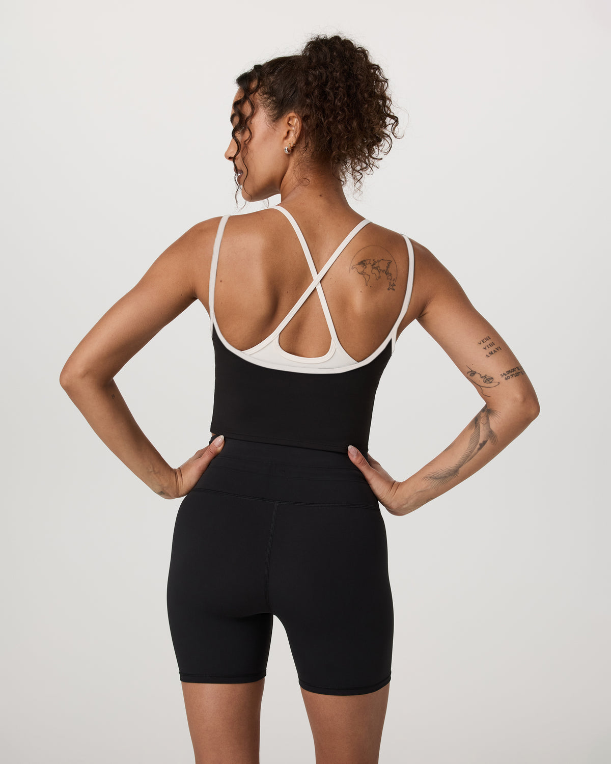 Women Vuori Daily Layered Tank Women's Black Performance Top