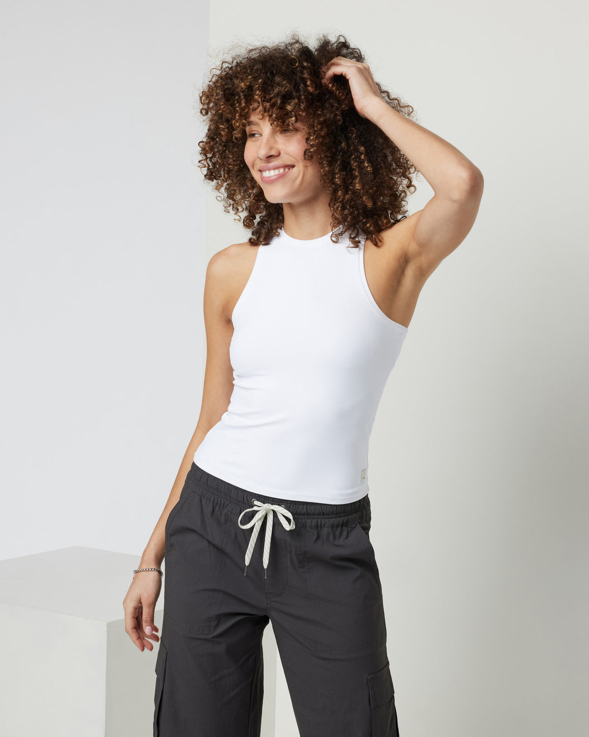 Women Vuori Vuori AllTheFeels Crew Tank White