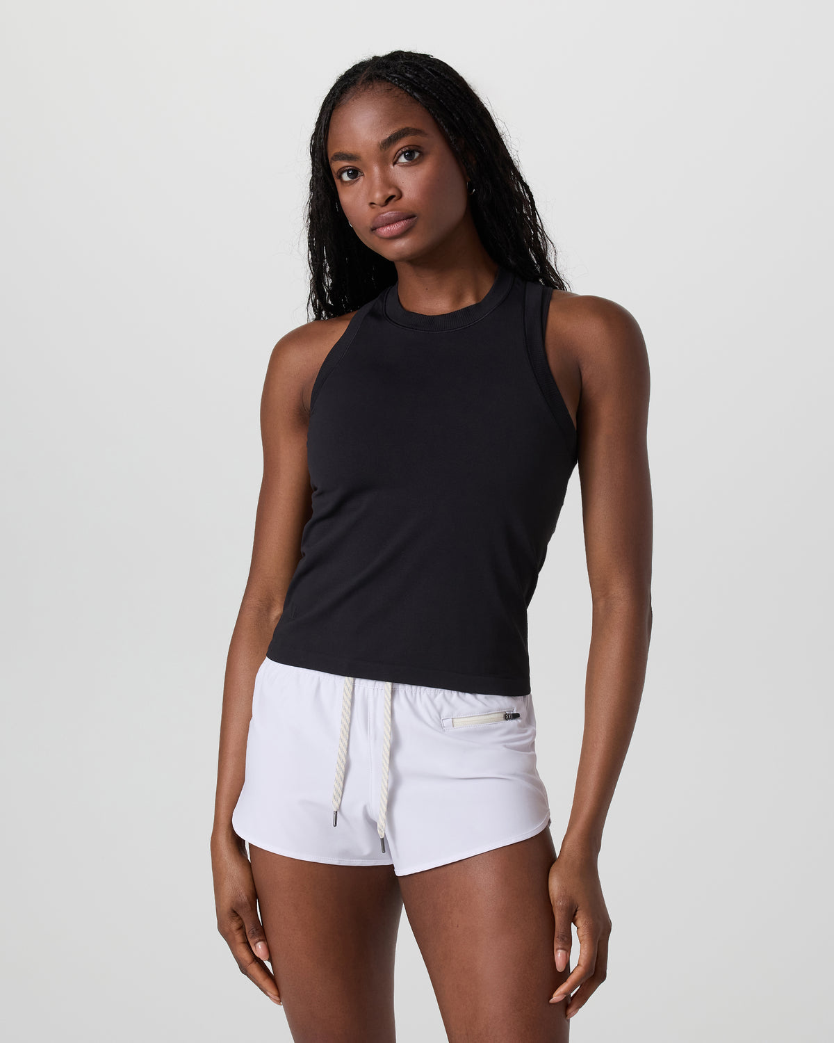 Women Vuori Seamless Surge Tank Black