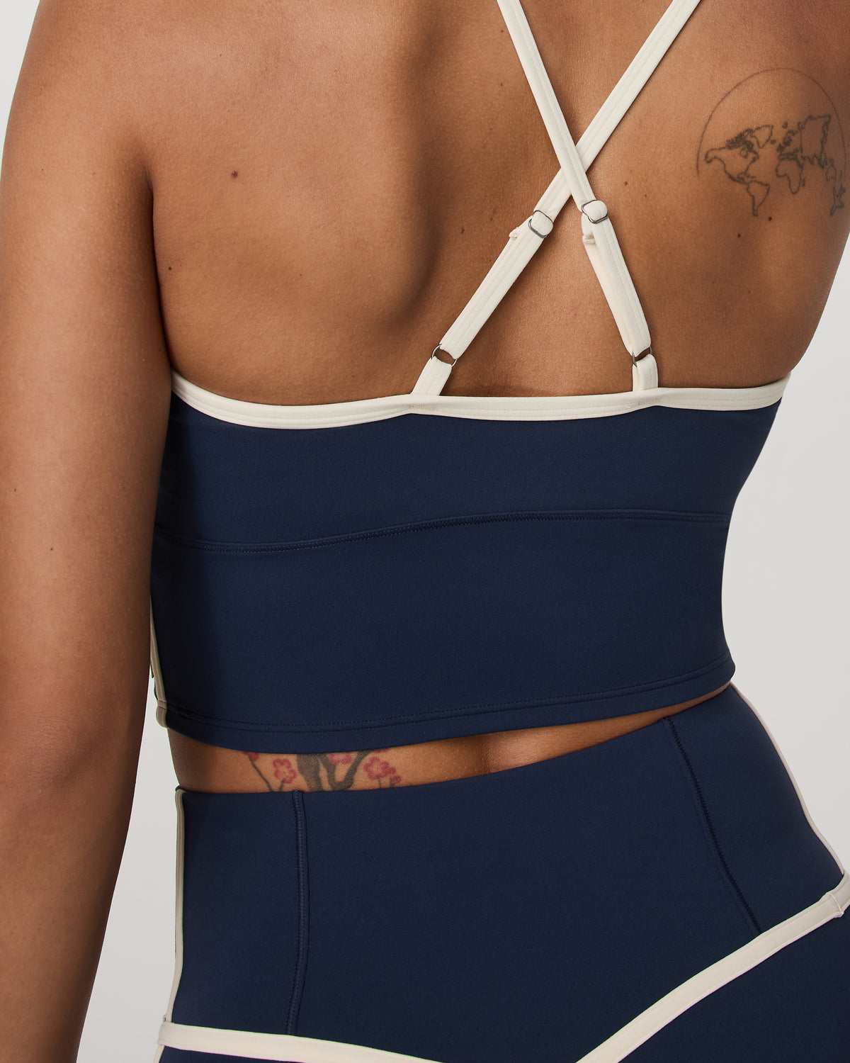 Women Vuori Vuori AllTheFeels™ Corset Tank Women's Blue Coast Top
