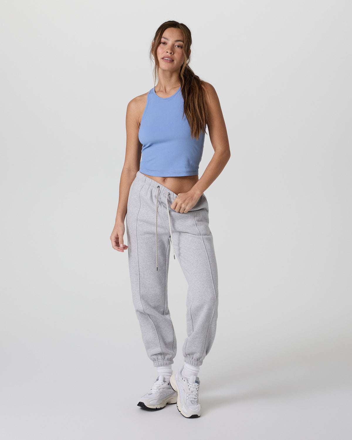 Women Vuori Pose Plyo Tank Women's Bluebell Rib Tank Top