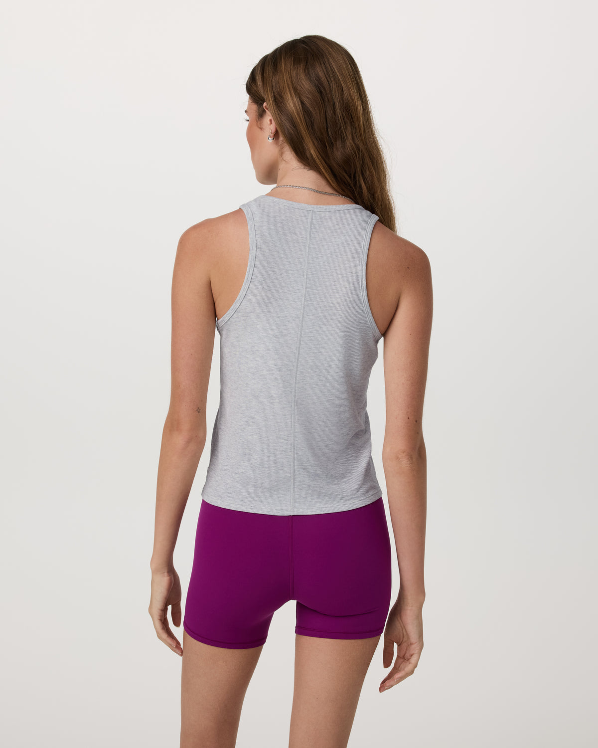 Women Vuori Cove Boyfriend Tank Women's Light Heather Grey Tank Top
