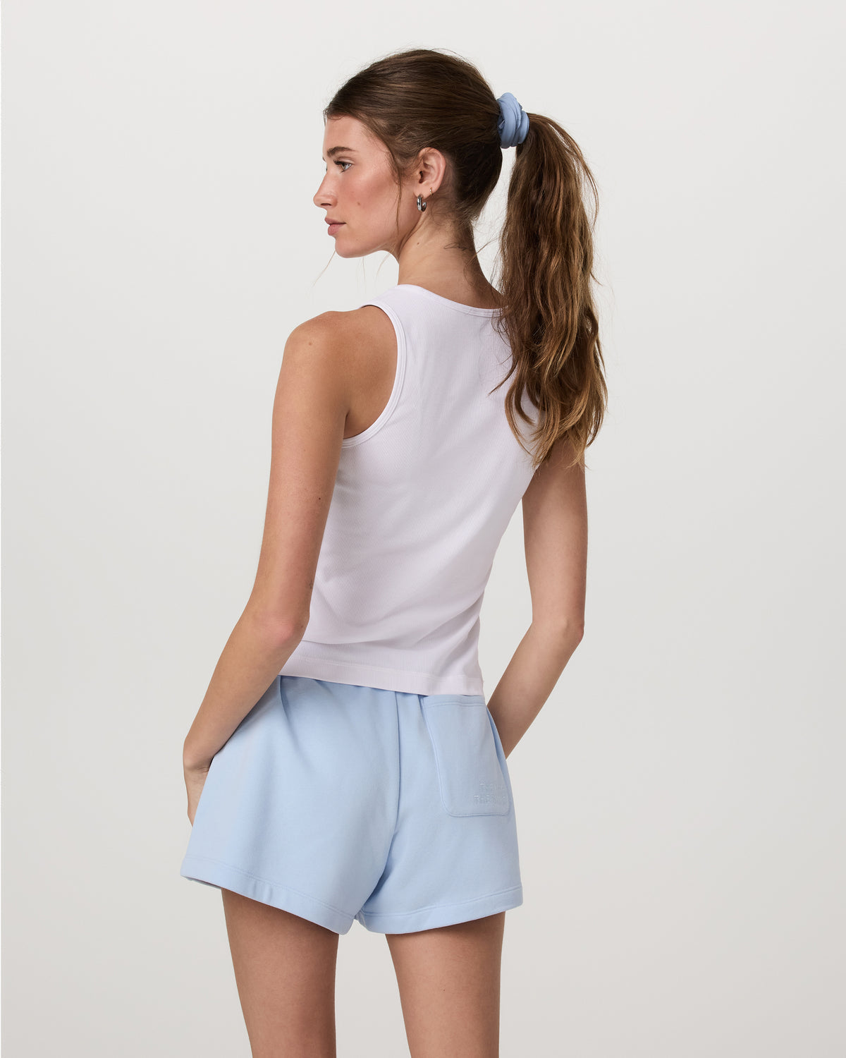 Women Vuori Pose Layering Tank Women's White Tank Top