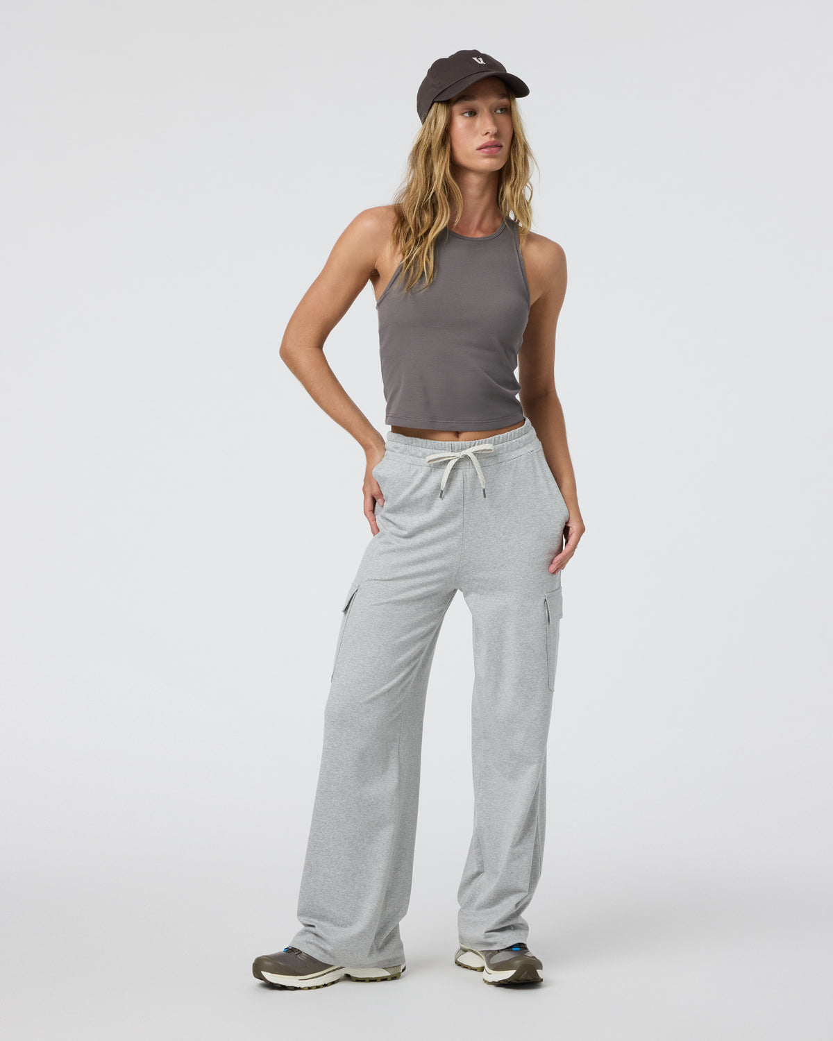 Women Vuori Pose Plyo Tank Women's Chia Rib Tank Top