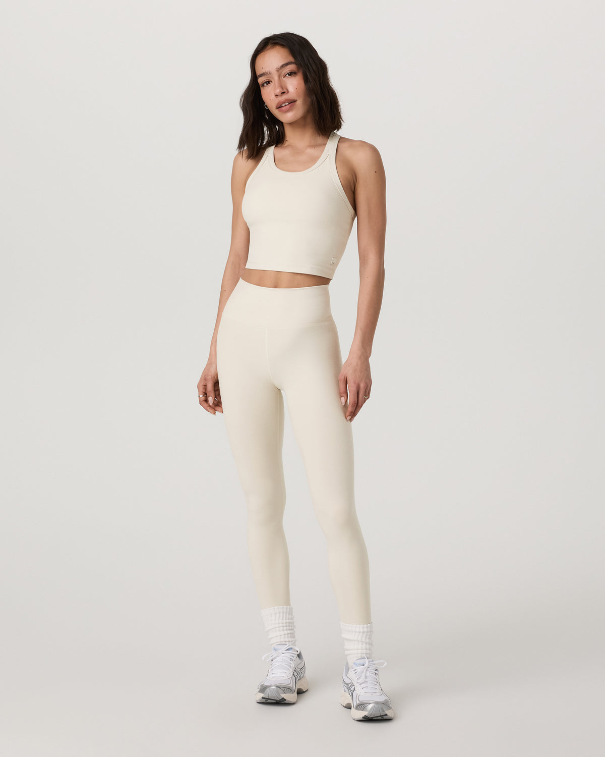 Women Vuori Elevation Racerback Tank Women's Bone Heather Top