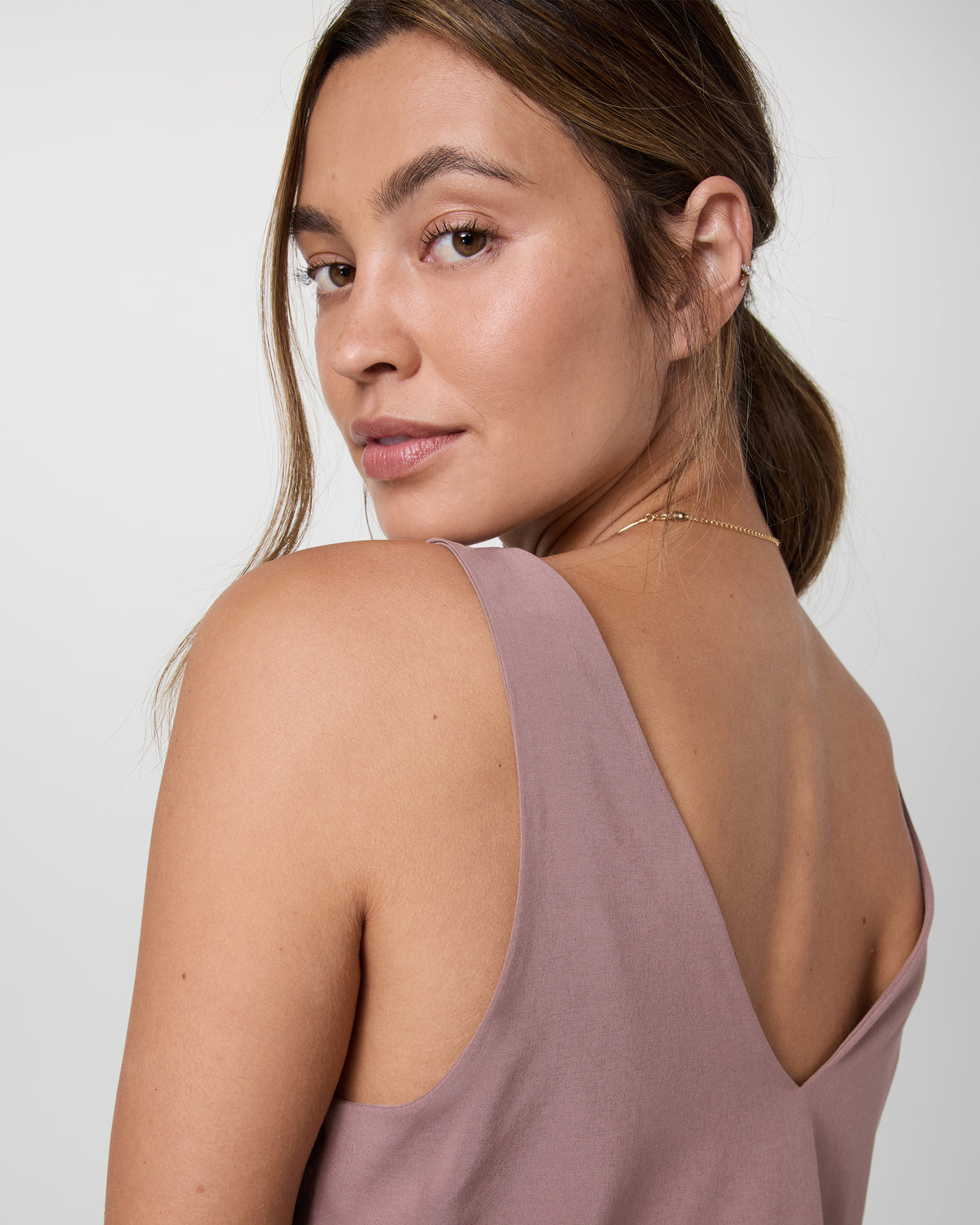 Women Vuori Villa Cropped Tank Zion Rose