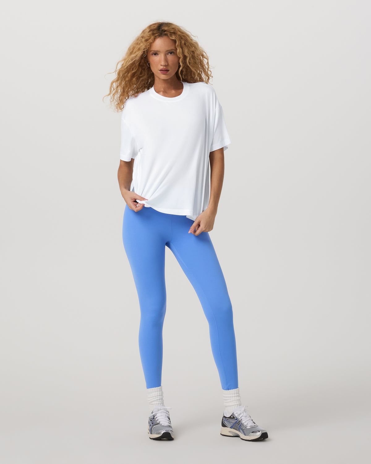 Women|New Vuori Energy Long Tee Women's White Performance Tee Shirt