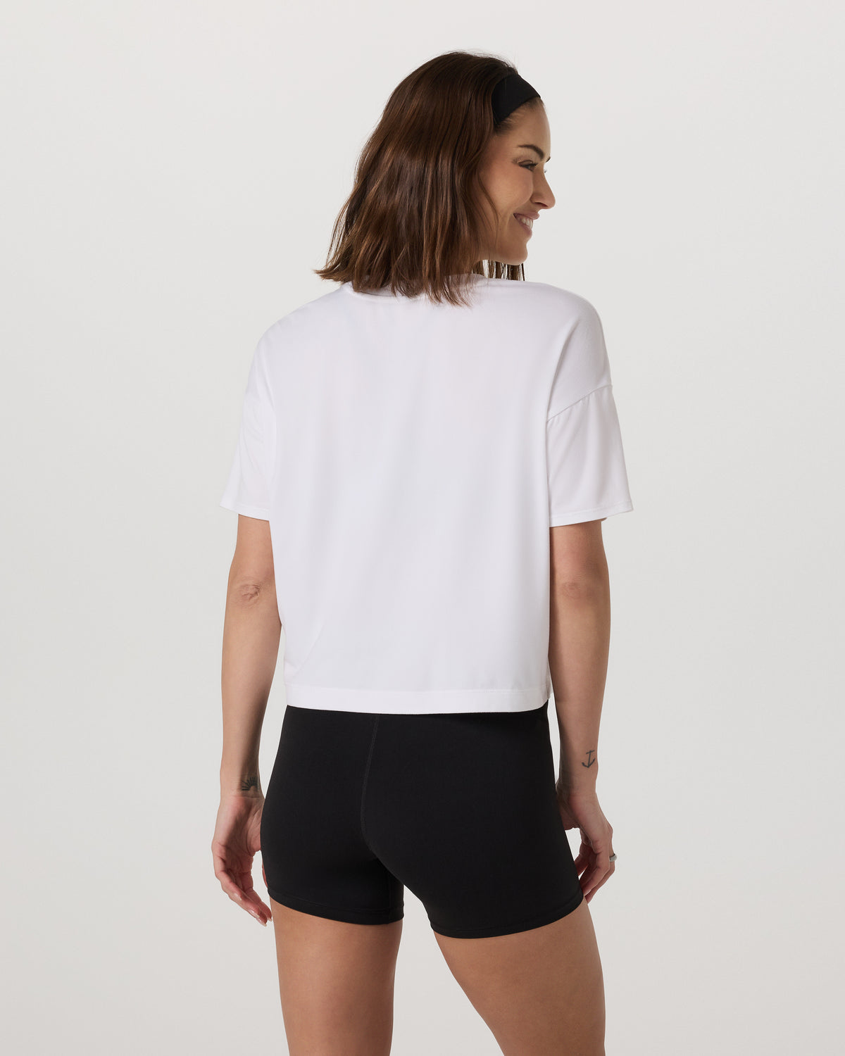 Women Vuori Energy Tee Women's White Oversized Tee