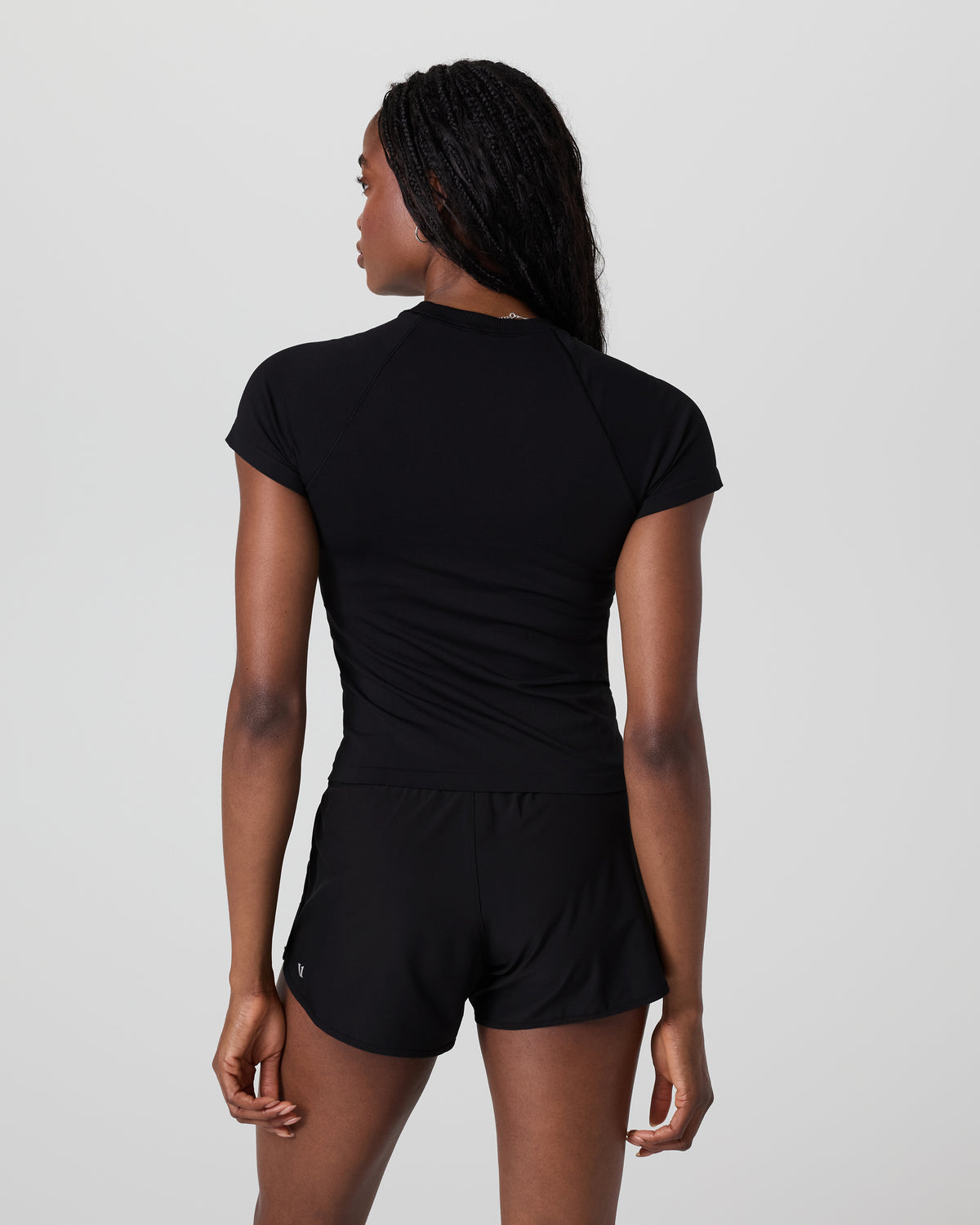 Women Vuori Short Sleeve Seamless Surge Tee Black