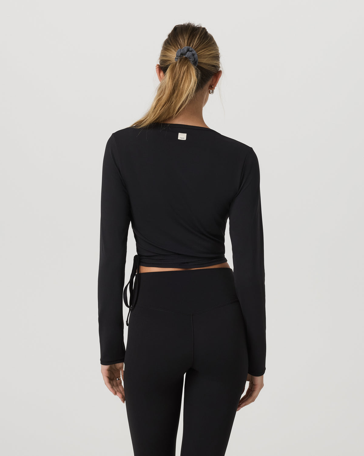 Women|New Vuori Vuori AllTheForm™ Wrap Top Women's Black Wrap Top