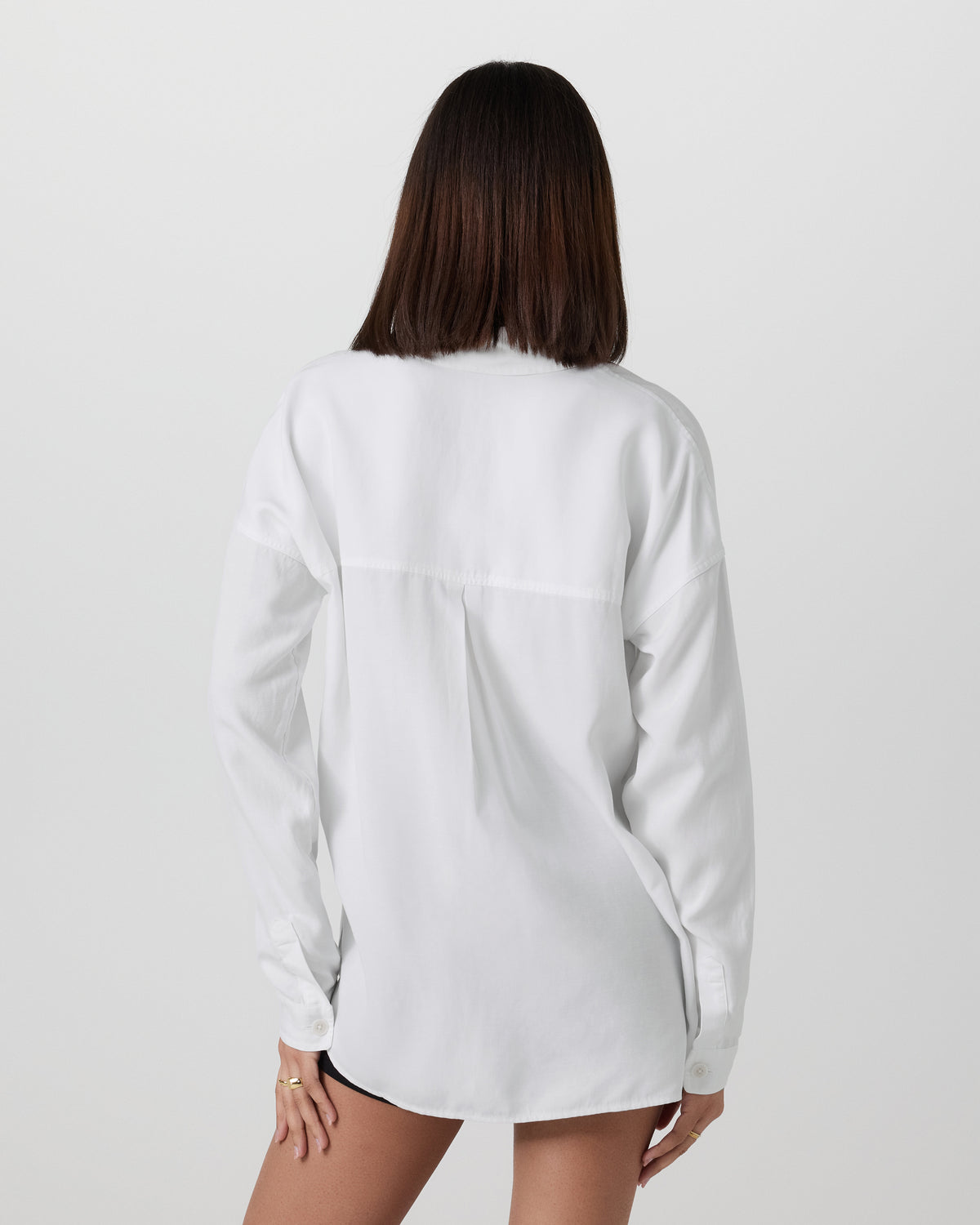 Women Vuori Trestles Twill Button Up White