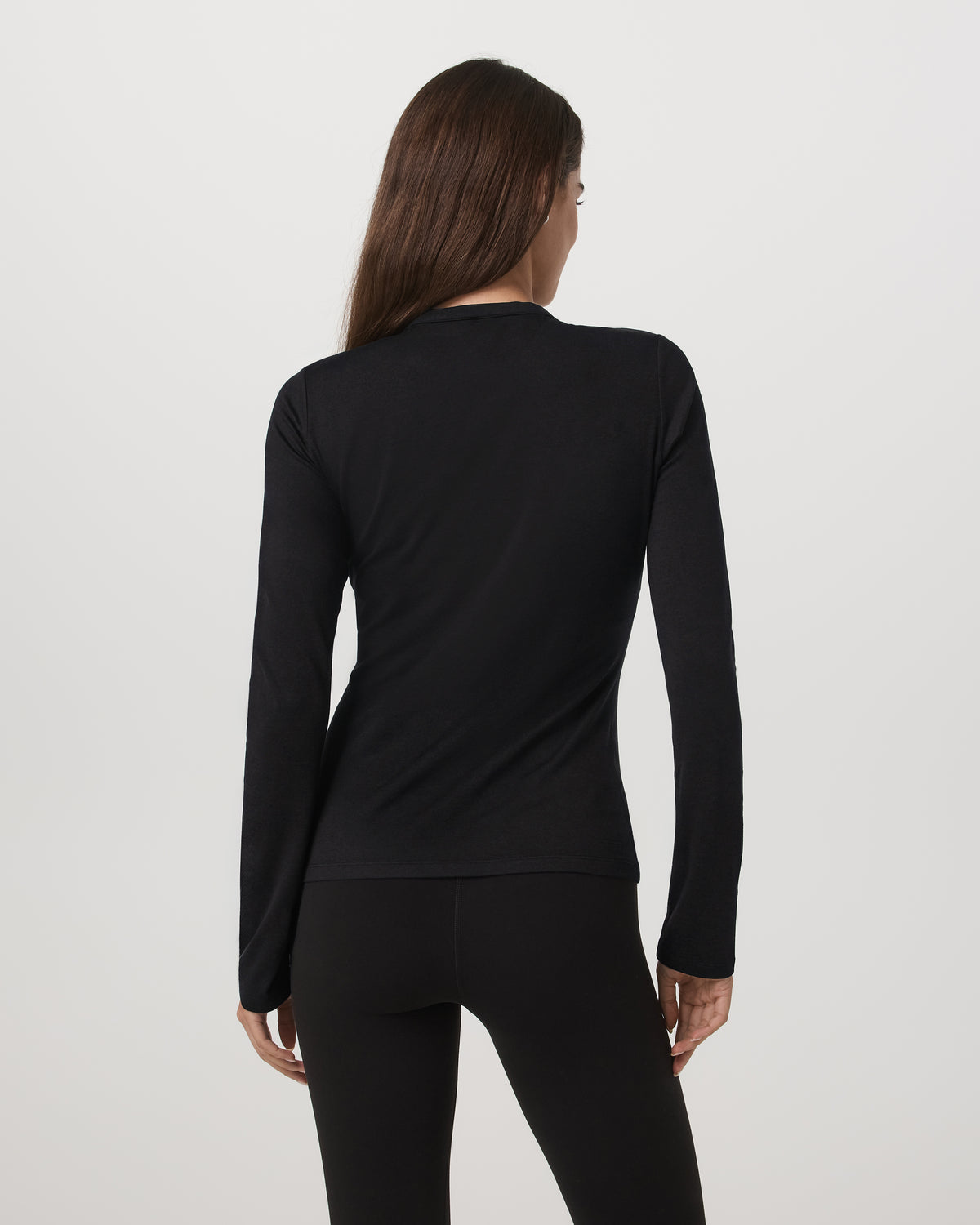 Women|New Vuori Women's Long Sleeve Halo Snap Cardigan Black Heather