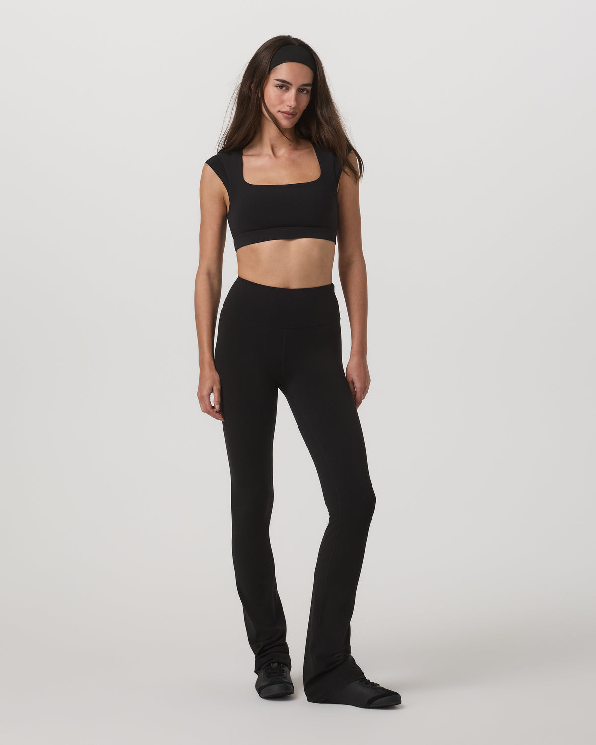 Women|New Vuori Vuori AllTheForm™ Short Sleeve Bra Women's Black Sports Bra