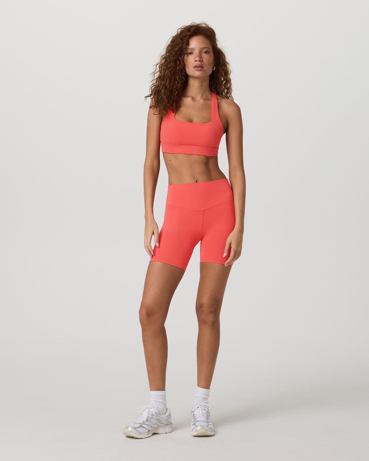 Women|New Vuori Daily Form Bra Women's Bright Coral Sports Bra