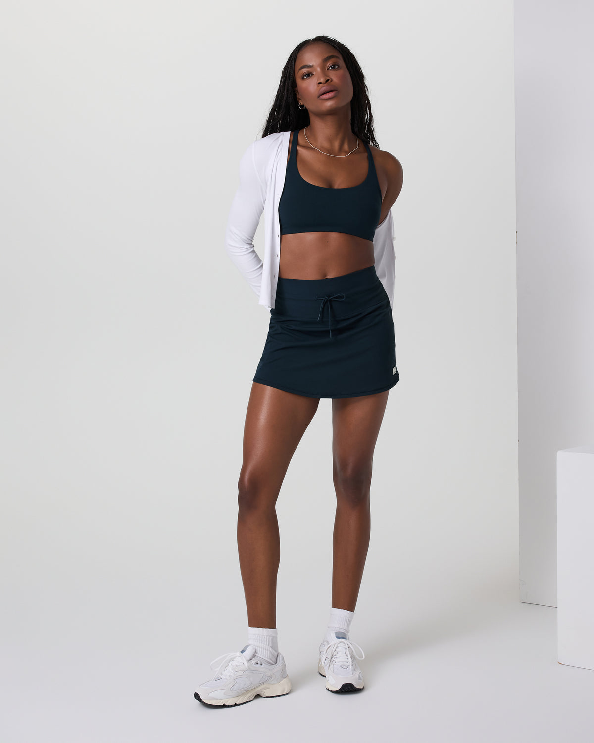 Women Vuori Yosemite Bra Ink Strappy Sports Bra