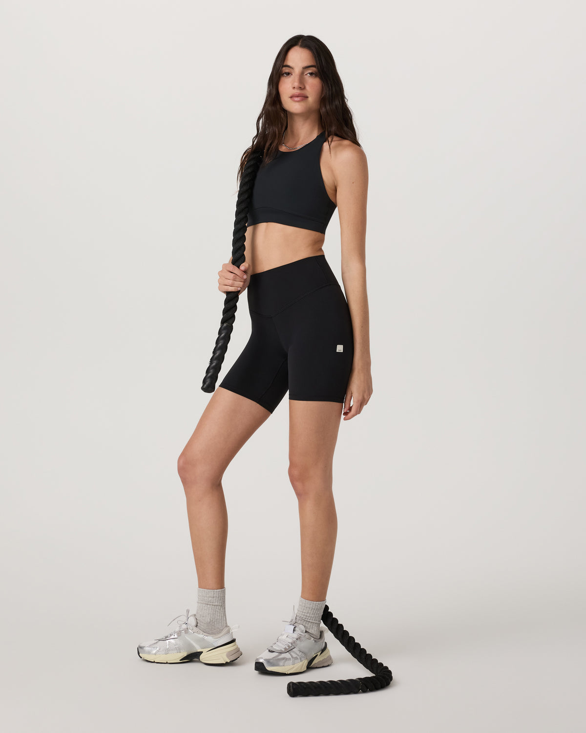 Women Vuori Vuori AllTheForm™ High Neck Bra Black Sports Bra