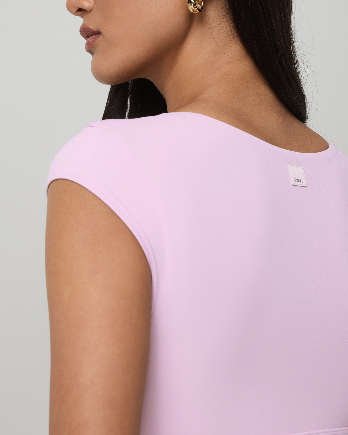 Women|New Vuori Vuori AllTheForm™ Short Sleeve Bra Women's Orchid Whisper Bra