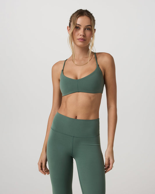 Women|New Vuori Vuori AllTheFeels™ Strappy Back Bra Women's Agate Green Bra