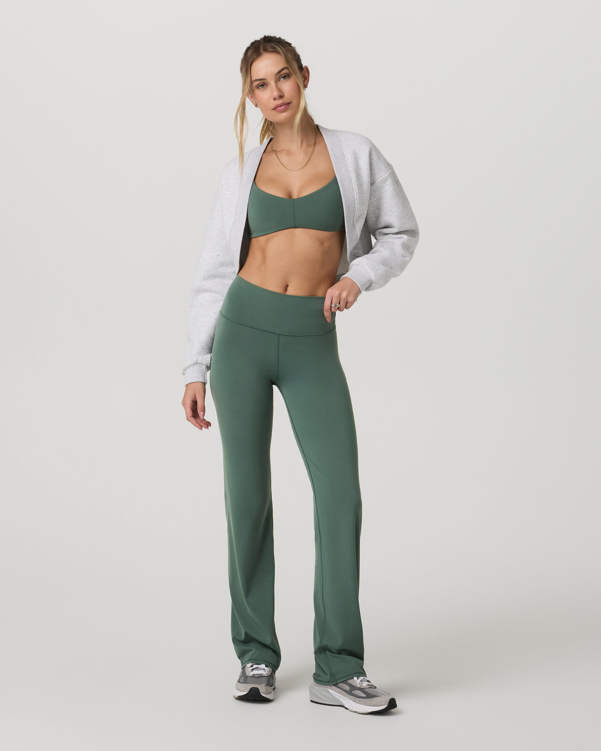 Women|New Vuori Vuori AllTheFeels™ Strappy Back Bra Women's Agate Green Bra