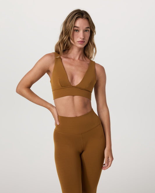 Women Vuori Vuori AllTheFeels™ Triangle Bra Women's Bra in Rum
