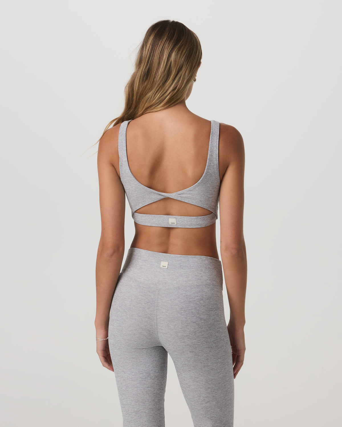 Women Vuori Elevation Rhythm Bra Light Heather Grey